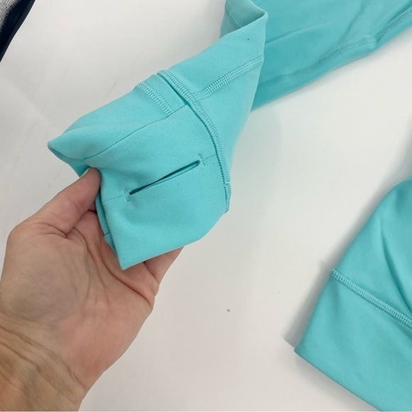 NWOT Ivivva By Lululemon Perfect Your Practice Jacket Blue Full Zip Size 14 XL - Picture 5 of 11